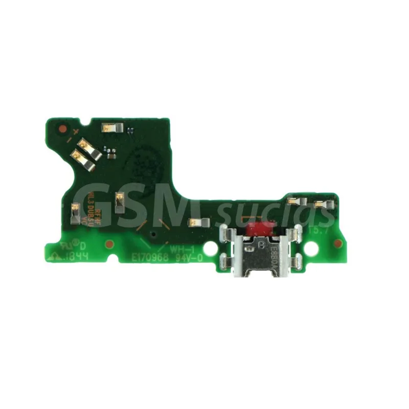 Doska nabíjania Huawei Y7 2019 - nabíjací konektor, mikrofón Variant:: nabíjací konektor, doska a mikrofón