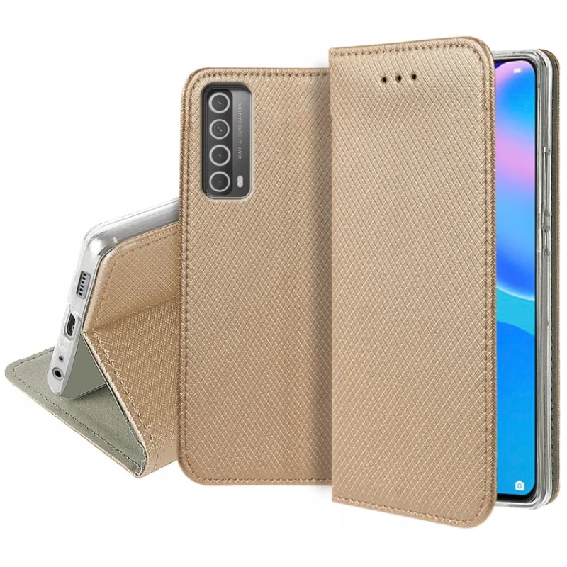 Smart Book Knižkové puzdro Huawei P Smart 2021 Farba: Zlatá
