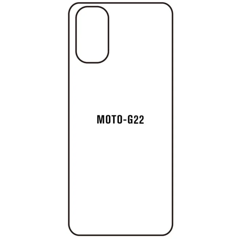Ochranná fólia Sunshine Hydrogel pre Motorola Moto G22 Variant:: zadná čirá