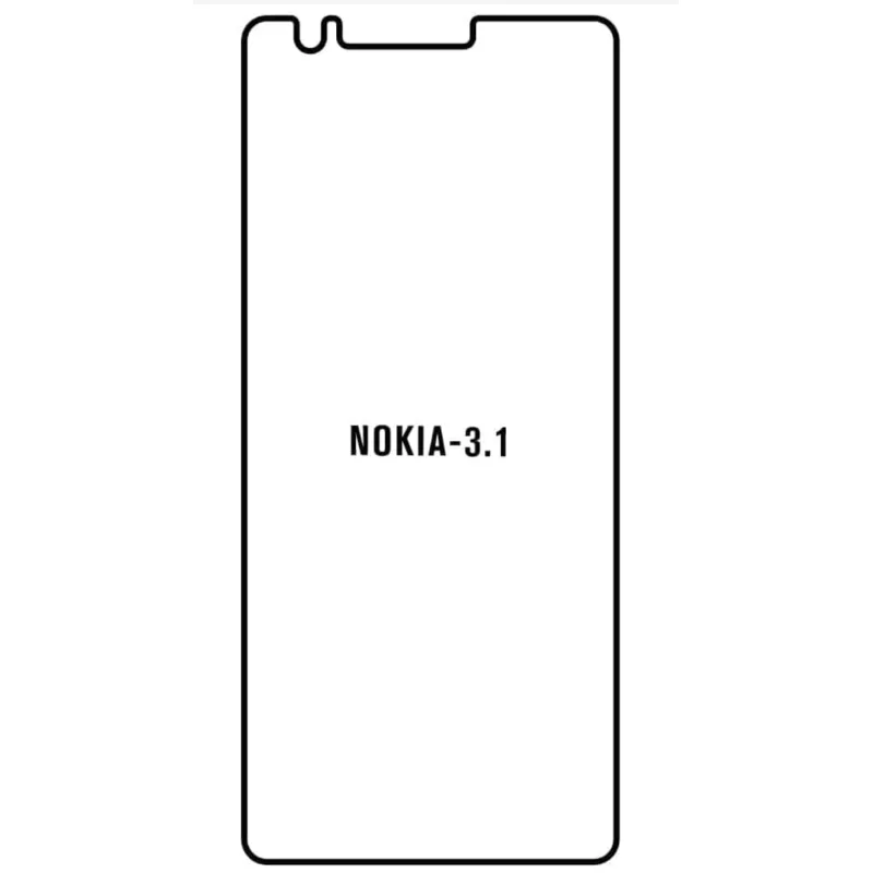 Ochranná fólia Sunshine Hydrogel pre Nokia 3.1 Variant:: predna matná