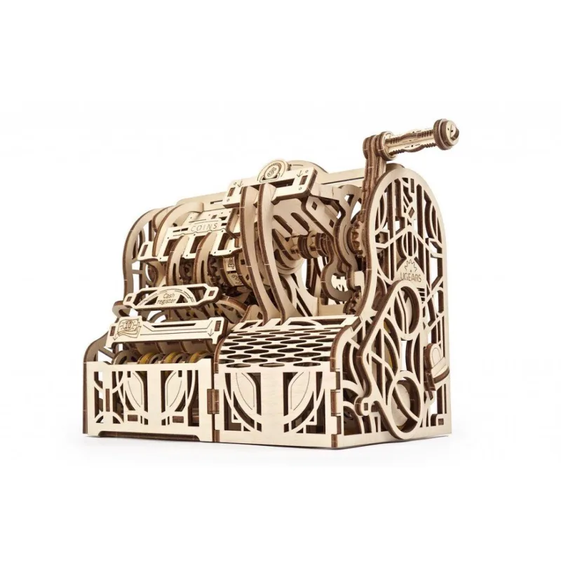 Ugears 3D mechanické puzzle - Pokladňa 405 ks