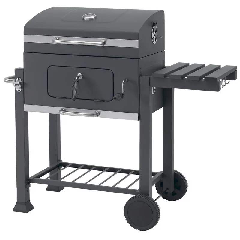 Strend Pro Gril BBQ Konzul, 117x61x108 cm, na drevené uhlie