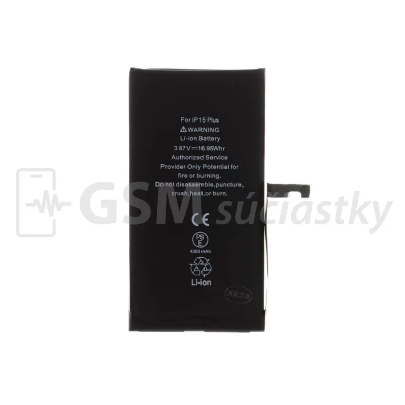 Batéria iPhone 15 Plus - 4383 mAh