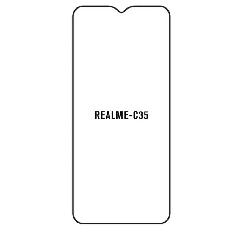 Ochranná fólia Sunshine Hydrogel pre Realme C35 Variant:: zadná čirá