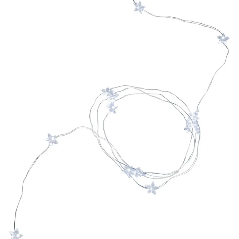 Vianočné osvetlenie Twisted Stars 180S, 180 LED, studená biela