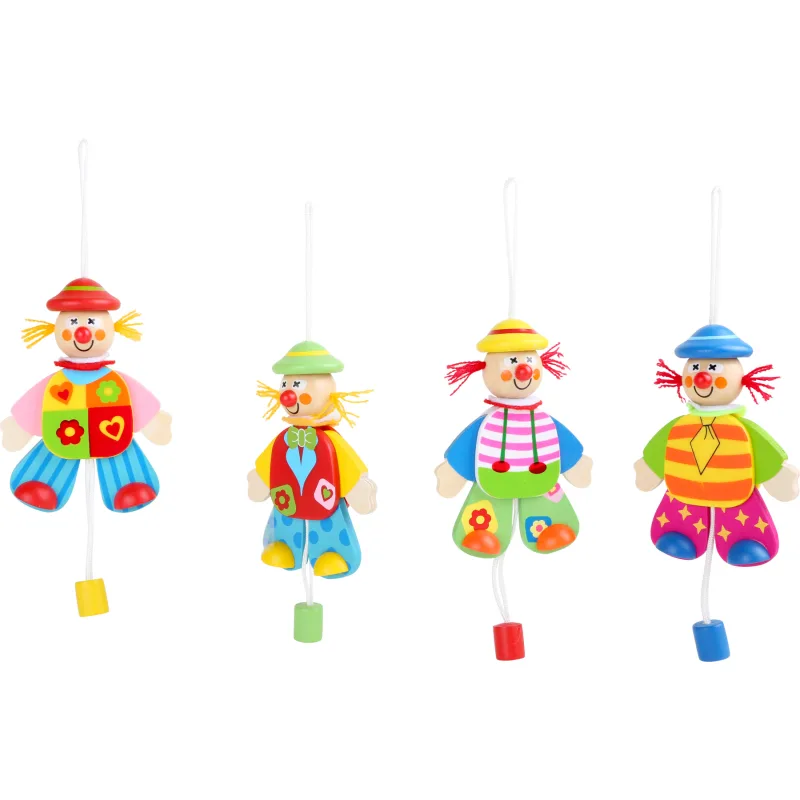Hýbajúci sa klaun na zavesenie 1ks
