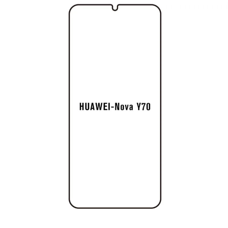 Ochranná fólia Sunshine Hydrogel pre Huawei Nova Y70 Variant:: predná čirá