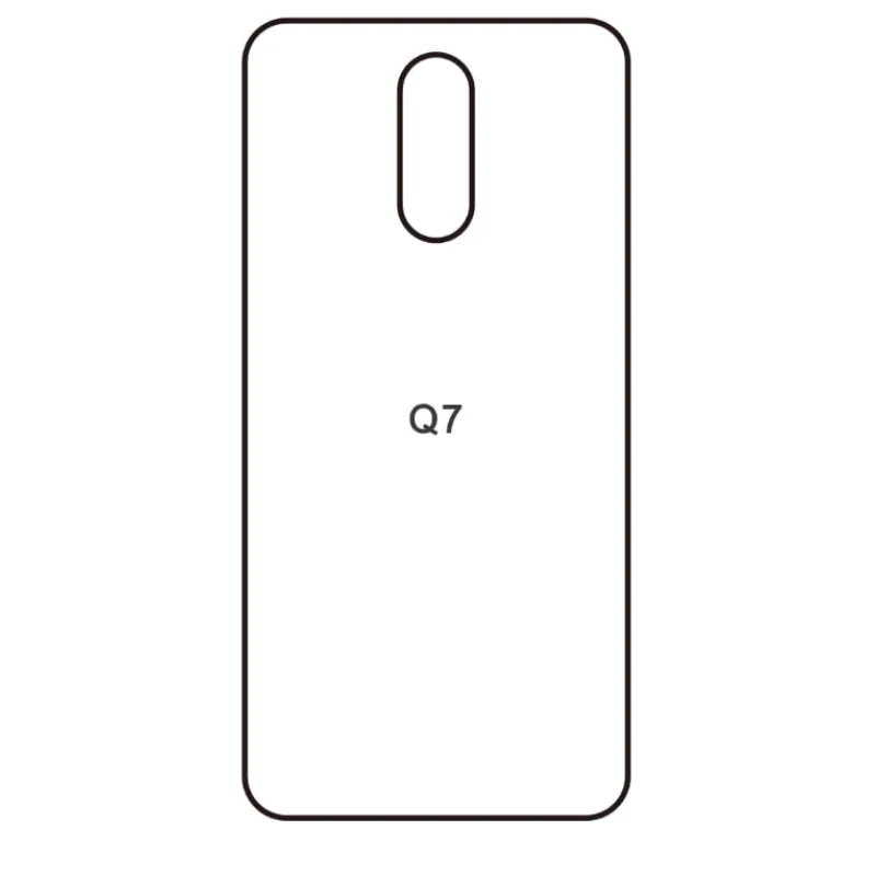 Ochranná fólia Sunshine Hydrogel pre LG Q7 Variant:: zadná čirá