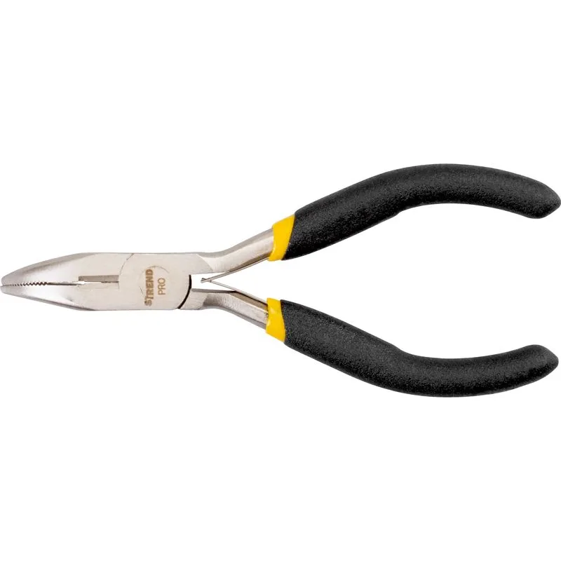 Mini vyhnuté kliešte Strend Pro MP001F, 115 mm