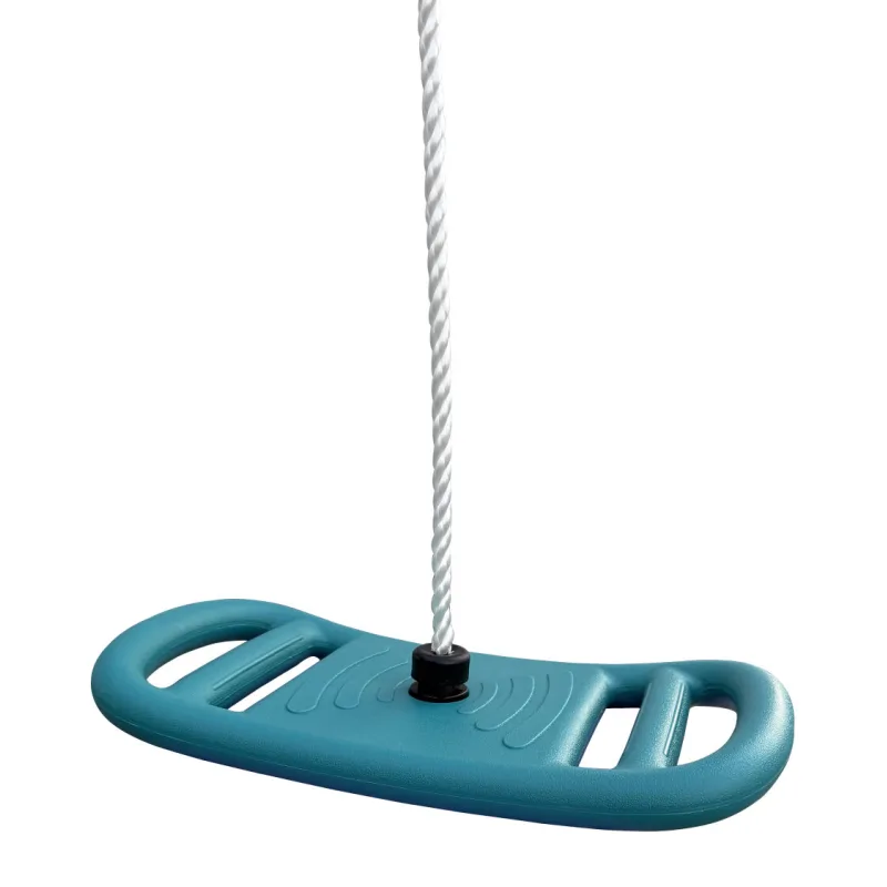 2Kids Toys Plastová multiplay hojdačka tyrkysová