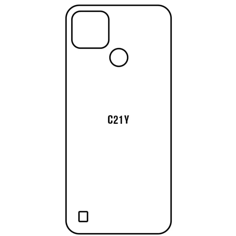 Ochranná fólia Sunshine Hydrogel pre Realme C21Y Variant:: zadná matná