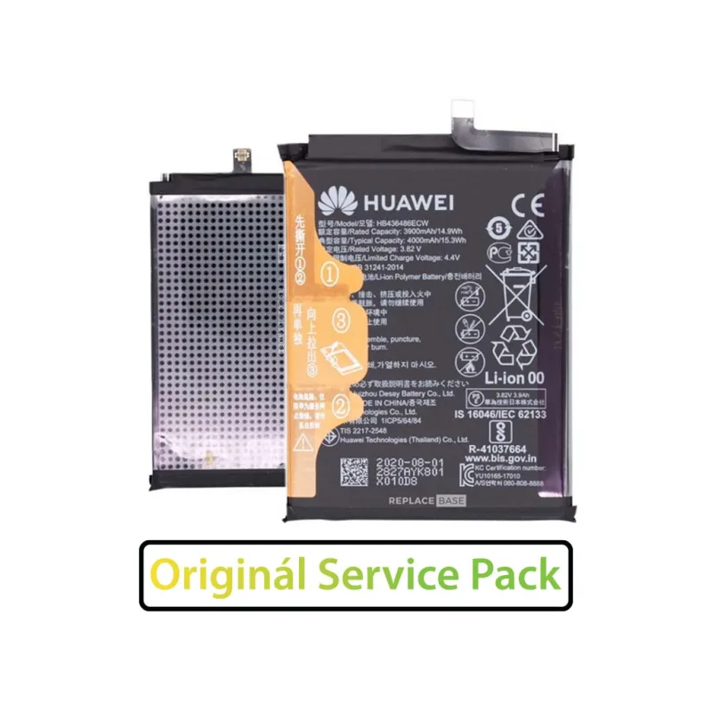 Batéria Huawei Honor 20 Pro, View 20, Mate 20, P20 Pro HB436486ECW Farba: Originál