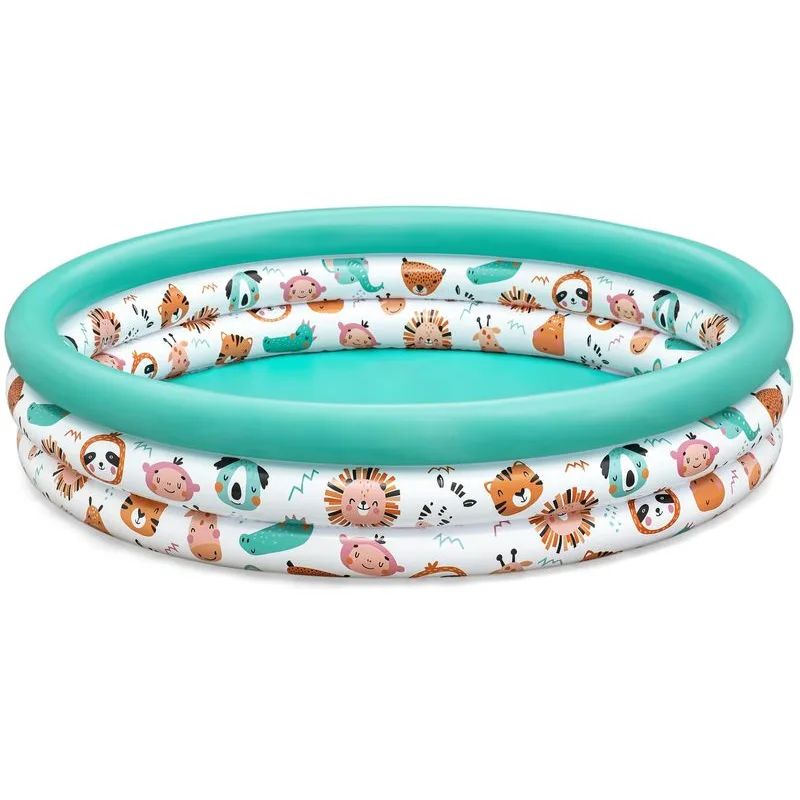 Detský nafukovací bazén Bestway Safari Pals 122×25 cm