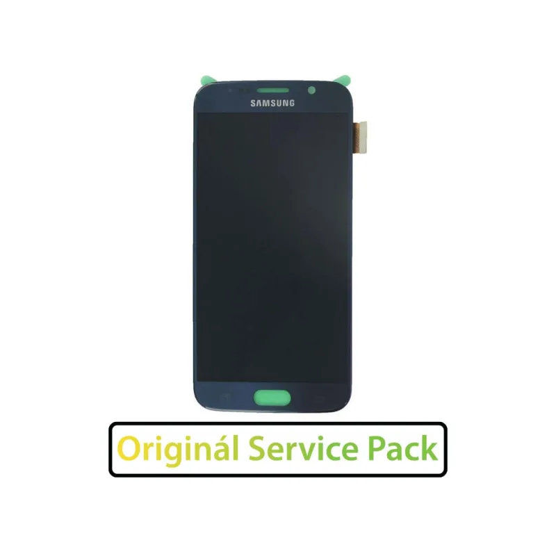 LCD Displej + Dotykové sklo Samsung G920 Galaxy S6 originál Farba: Čierna