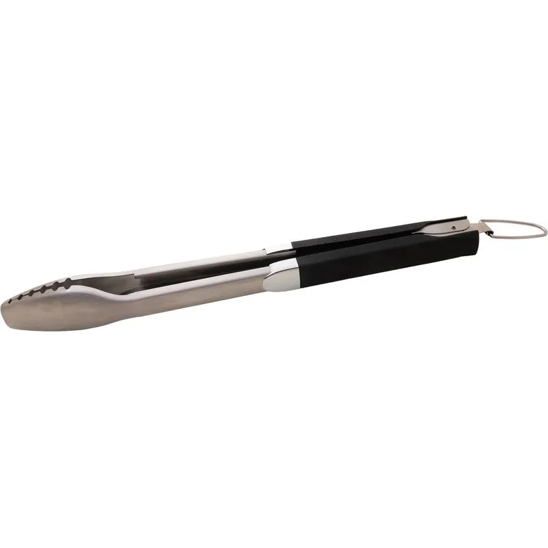 Kliešte na grilovanie, nerez, s pogumovanými rúčkami, 45,5 cm