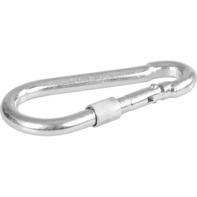 Karabinka Strend Pro, s maticou, 12 mm, balenie 10 ks