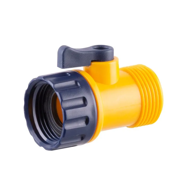 Spojka Strend Pro Garden, 1-way rozbočovač, s ventilom, G3/4"