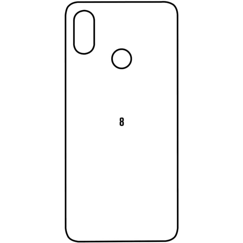 Ochranná fólia Sunshine Hydrogel pre Xiaomi Mi8 Variant:: zadná matná
