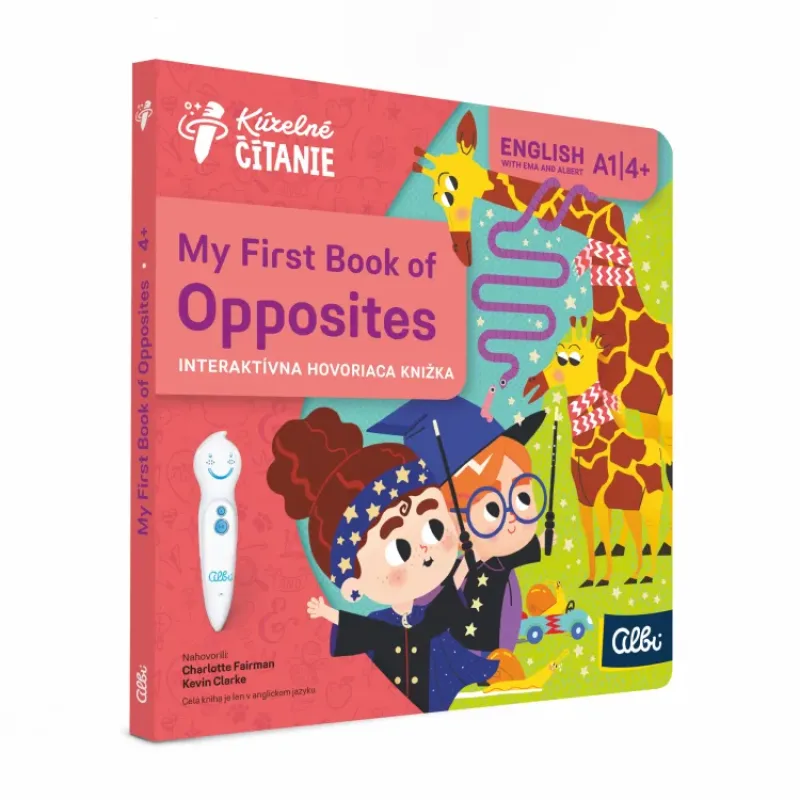 Albi Kúzelné čítanie Kniha My First Book of Opposites