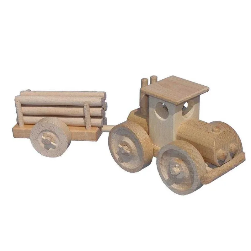 Ceeda Cavity Drevený veľký traktor s nákladom