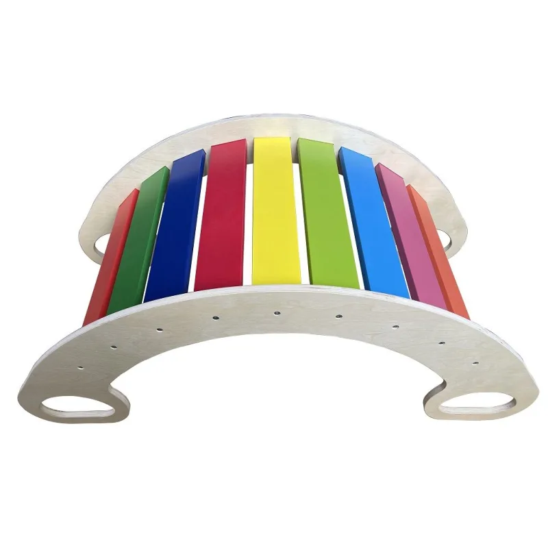 2Kids Toys Montessori dúhová hojdačka veľká