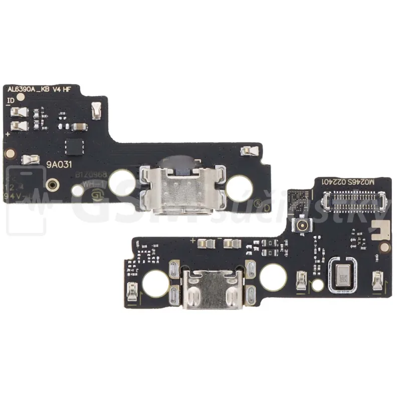 Doska nabíjania Xiaomi Redmi 12C - nabíjací konektor, mikrofón