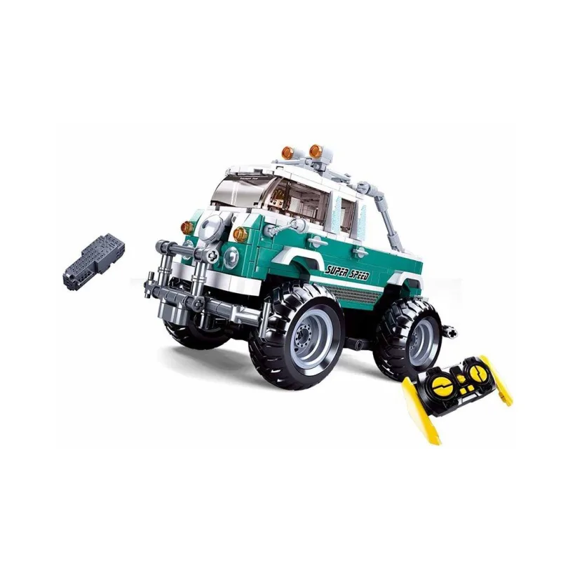 Sluban Power Bricks M38-B1020 Monster SUV vozidlo R/C T2 na diaľkové ovládanie