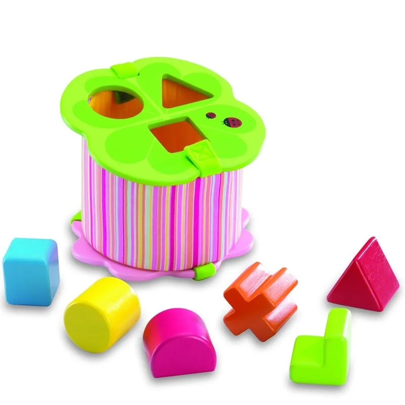 Wonderworld Drevená vkladačka Štvorlístok