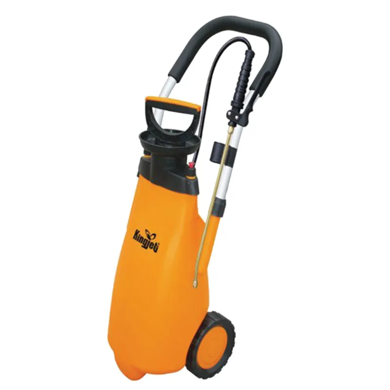 Postrekovač Kingjet WS 12 l, mechanický tlakový postrekovač na kolieskach