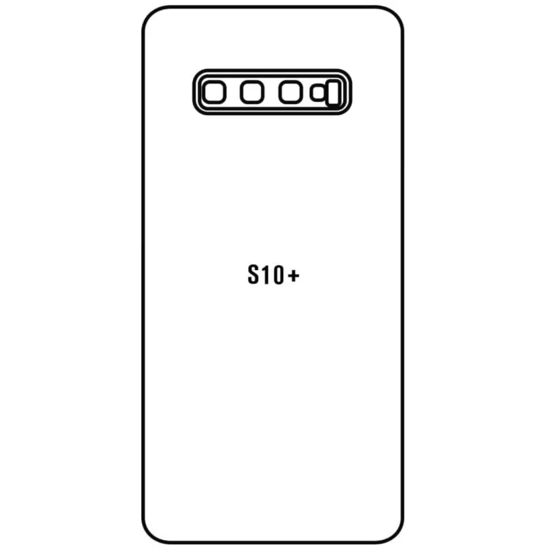 Ochranná fólia Sunshine Hydrogel pre Samsung Galaxy S10 Plus (SM-G975) Variant:: zadná čirá