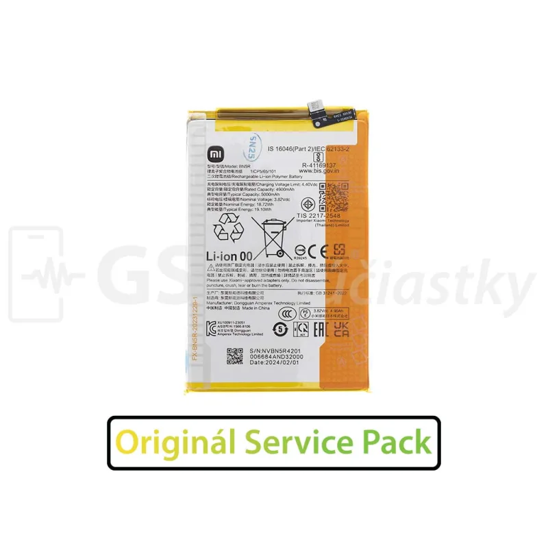 Originál batéria BN5R pre Xiaomi Redmi A3, Poco C61