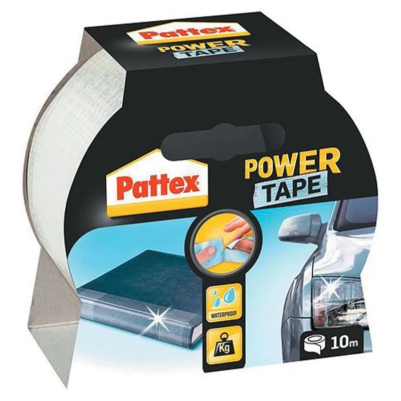 Páska Pattex Power Tape, lepiaca, 50 mm, L-10 m, transparentná