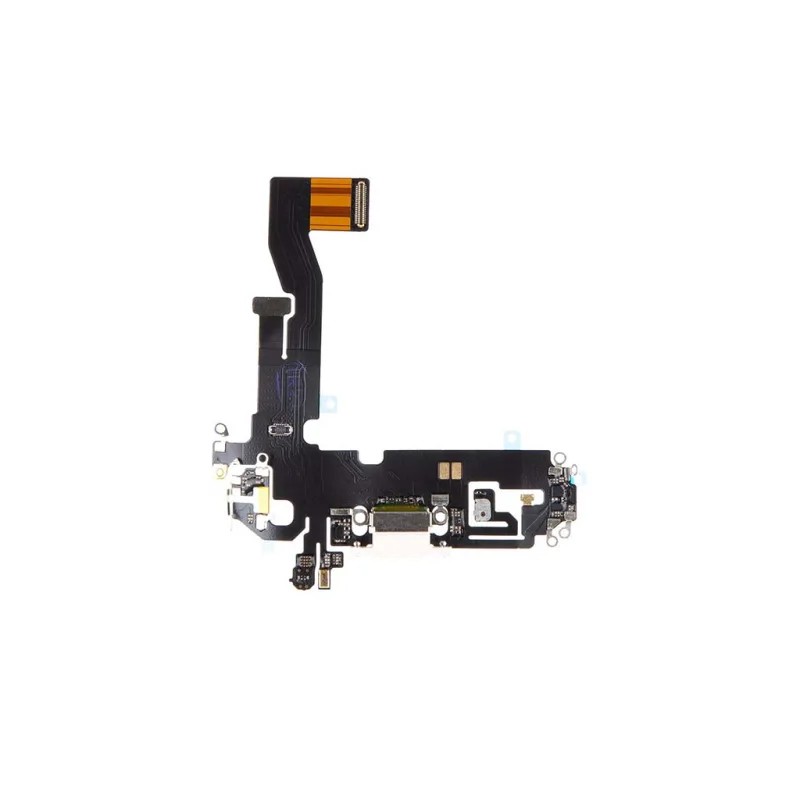 Flex kábel nabíjania Iphone 12, 12 Pro - nabíjací konektor, mikrofón Farba: Biela