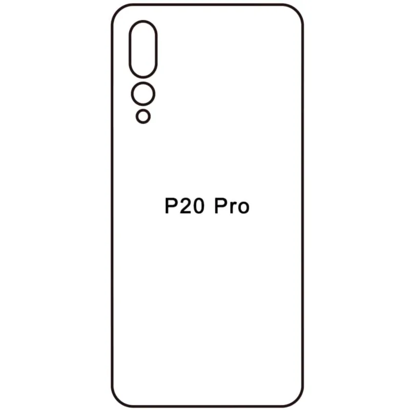 Ochranná fólia Sunshine Hydrogel pre Huawei P20 Pro Variant:: zadná matná