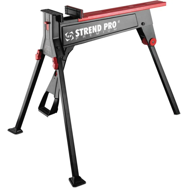 Stôl WB955, max. 300 kg, pracovný držiak, skladací so zverákom