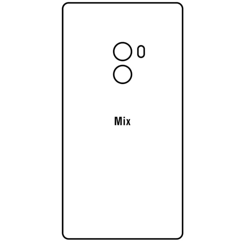 Ochranná fólia Sunshine Hydrogel pre Xiaomi Mi MIX Variant:: zadná čirá