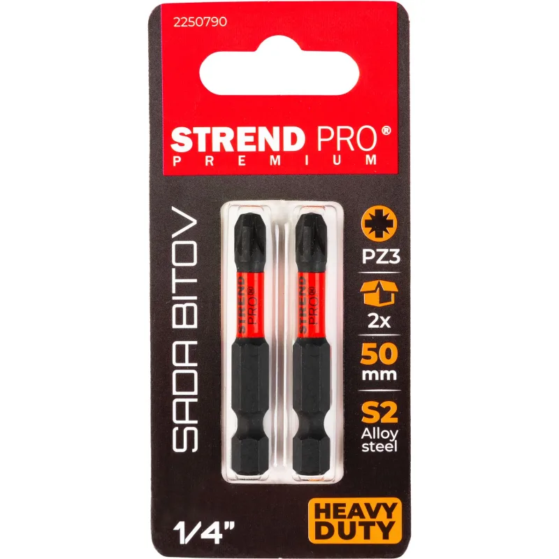Bit Strend Pro Premium Pozidriv, PZ 3, bal. 2 ks