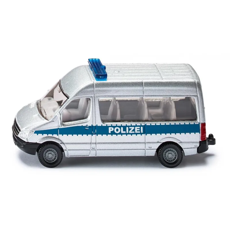 SIKU Blister - Policajný mikrobus 1:55