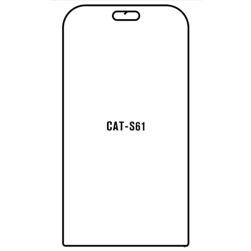 Ochranná fólia Sunshine Hydrogel pre Caterpillar CAT S61 Variant:: predná čirá