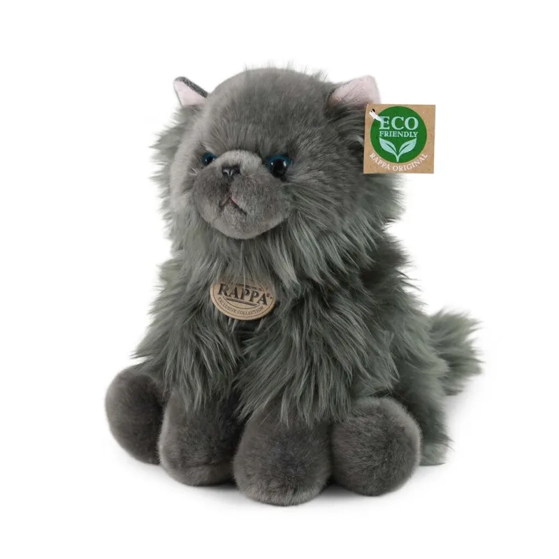 Plyšová mačka britská sediaca 30 cm ECO-FRIENDLY