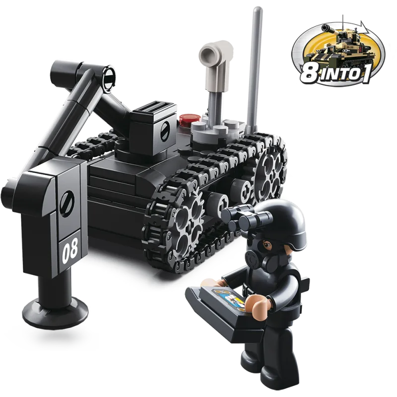 Sluban Army 8into1 M38-B0587D Detektor mín