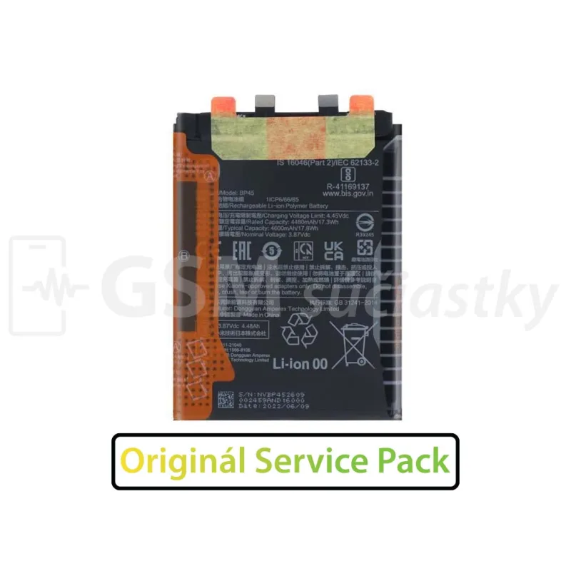Originál batéria BP45 pre Xiaomi 12 Pro
