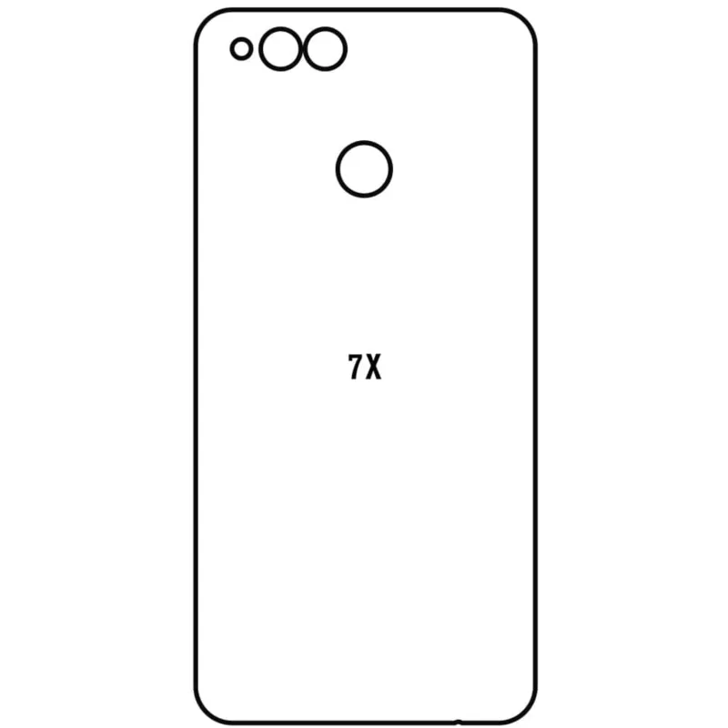 Ochranná fólia Sunshine Hydrogel pre Honor 7X Variant:: zadná čirá