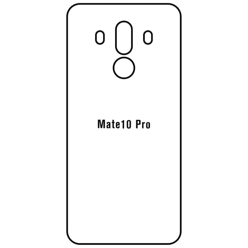 Ochranná fólia Sunshine Hydrogel pre Huawei Mate 10 Pro Variant:: zadná čirá