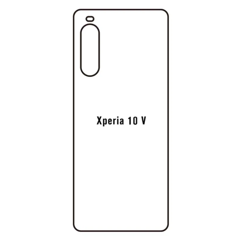 Ochranná fólia Sunshine Hydrogel pre Sony Xperia 10 V Variant:: zadná čirá