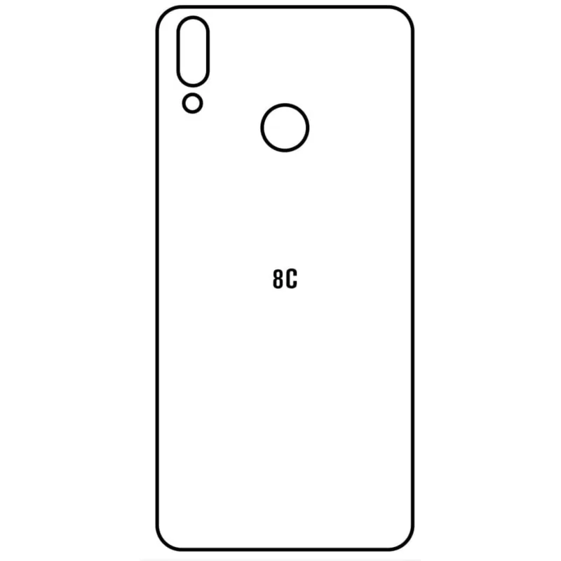 Ochranná fólia Sunshine Hydrogel pre Honor 8C Variant:: zadná čirá