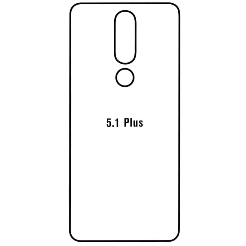 Ochranná fólia Sunshine Hydrogel pre Nokia 5.1 Plus Variant:: zadná čirá