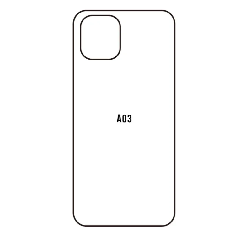 Ochranná fólia Sunshine Hydrogel pre Samsung Galaxy A03 (SM-A035) Variant:: zadná čirá