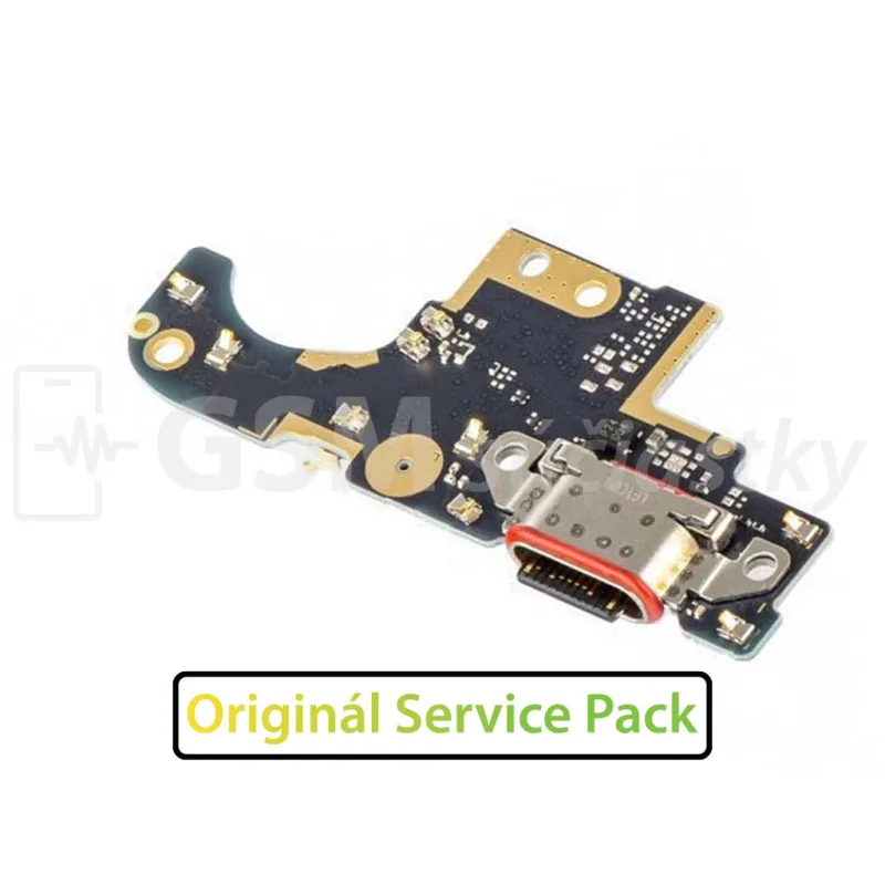 Doska nabíjania Motorola Moto G86 5G - nabíjací konektor, mikrofón Originál