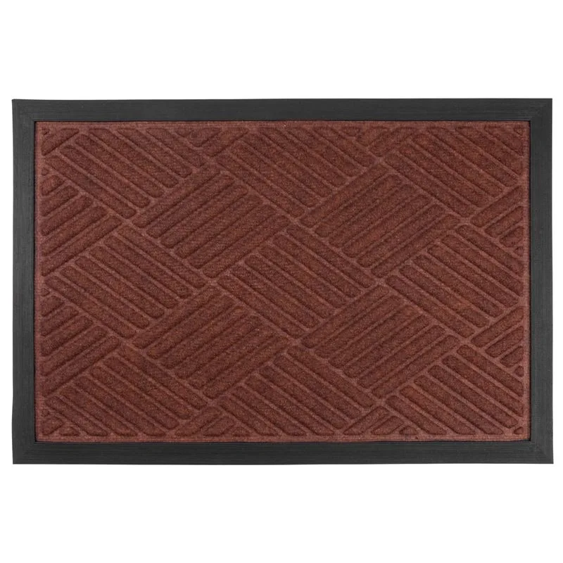 Rohožka pred dvere Parquets – 40x60 cm, hnedá